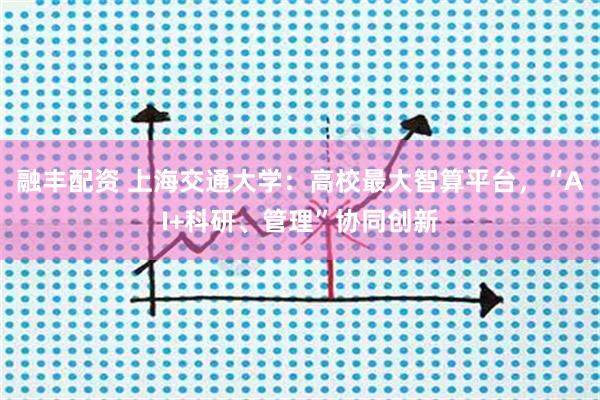 融丰配资 上海交通大学：高校最大智算平台，“AI+科研、管理”协同创新