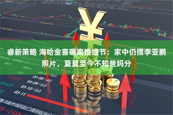 睿新策略 海哈金喜曝离婚细节：家中仍摆李亚鹏照片，夏夏至今不知爸妈分