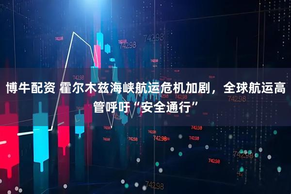博牛配资 霍尔木兹海峡航运危机加剧，全球航运高管呼吁“安全通行”